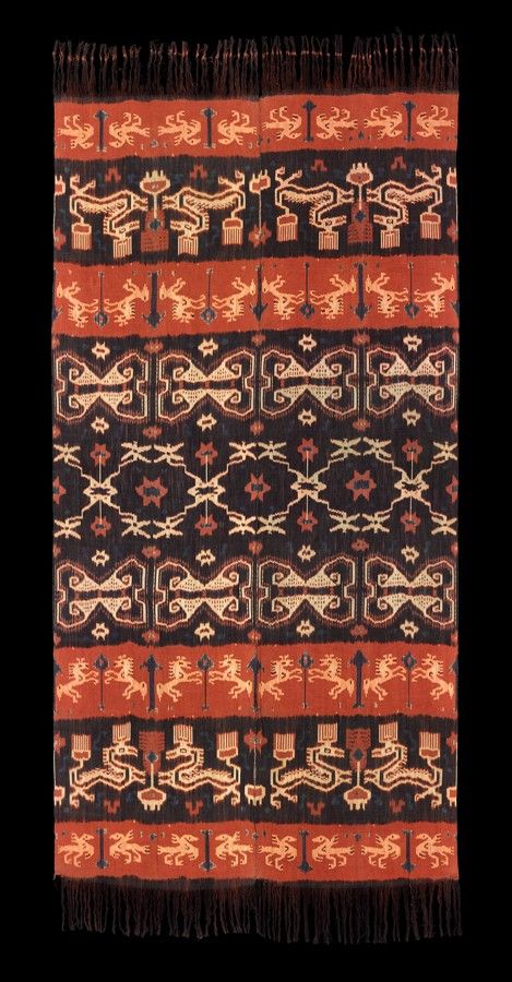 Tenun Modern Motif Geometris